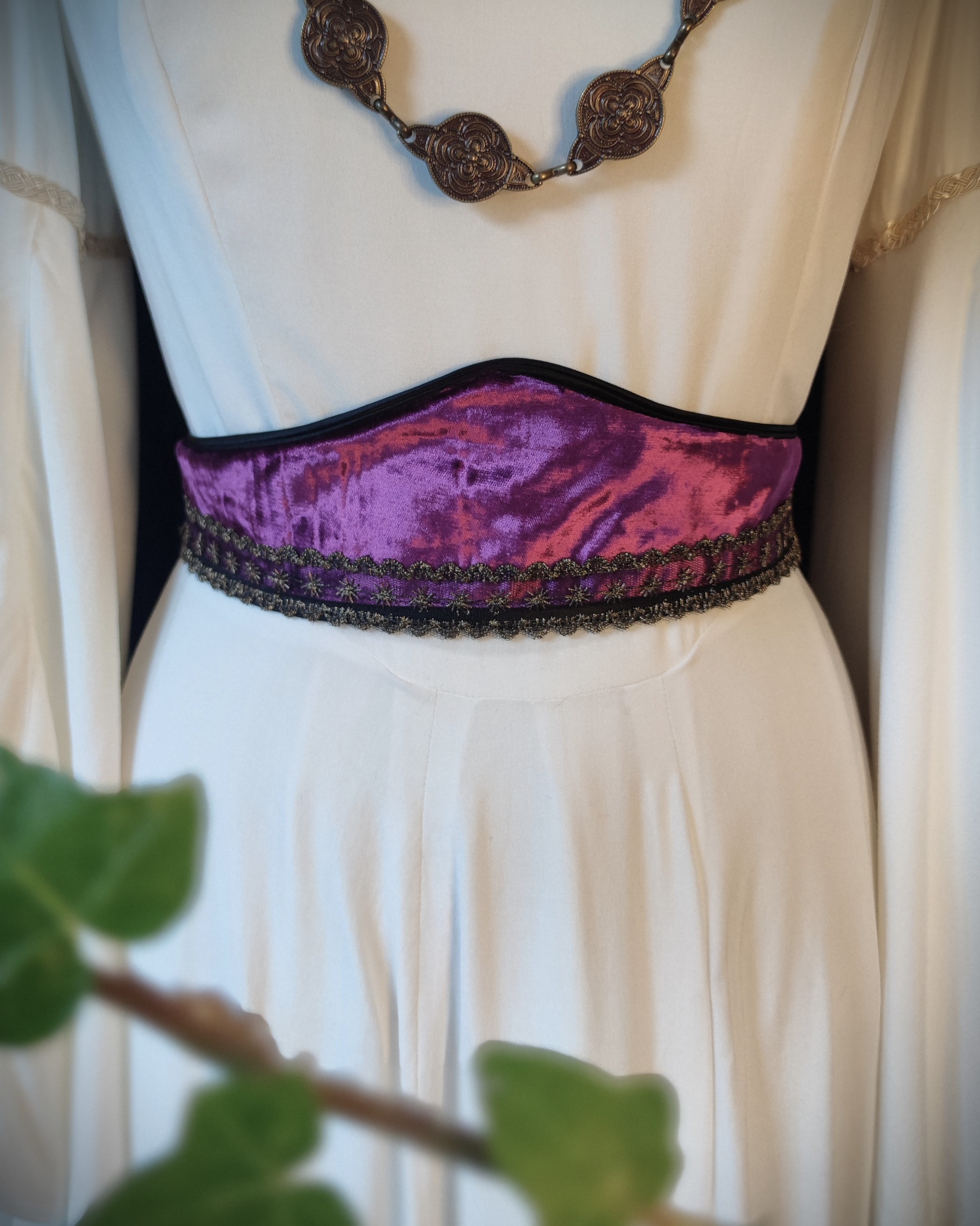 Ceinture fantasy en velours